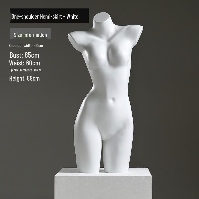 Female and Male Torso Mannequin Stand for Displaying Underwear and Bras