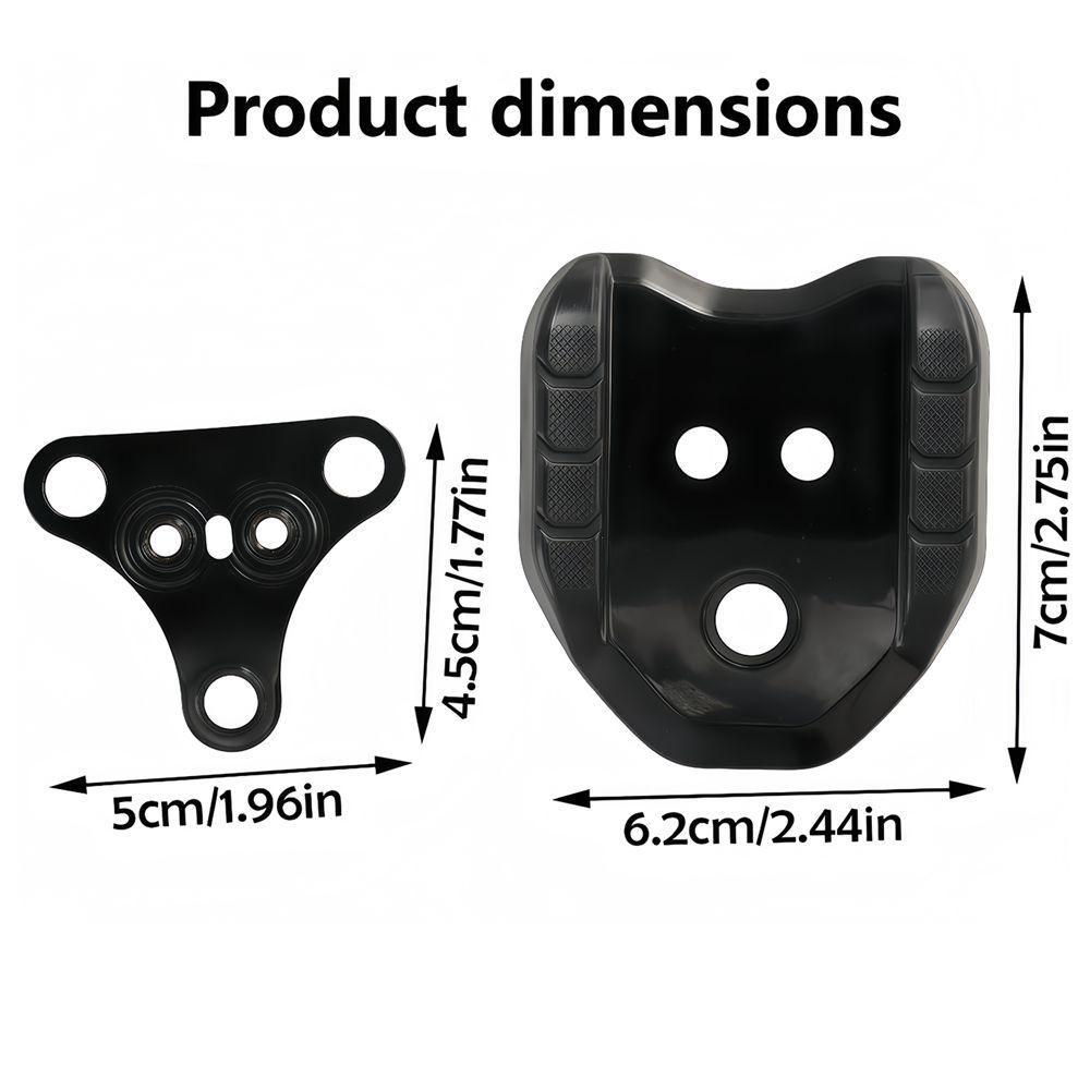 Bike Pedal Cleat Adapter Road Mountain Bicycle Cleat Lock Shose Converter For SPD-SL To MTB SPD System Pedal Plates Cleat