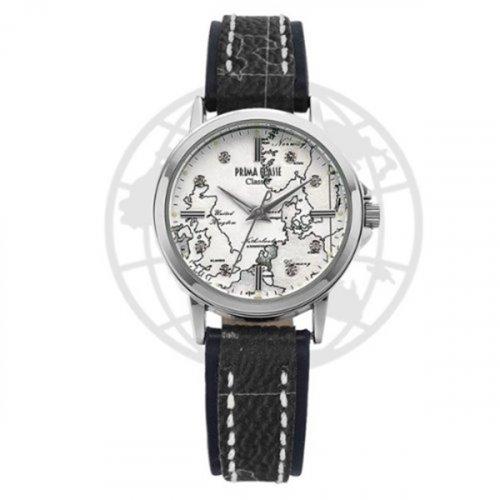

[PRIMACLASSE] Женские часы PRIMACLASSE с кожаным ремешком, модные часы PCL19023L Z/SW FREE