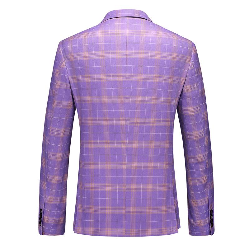 Men's Slim Fit Three-Piece Suit for Business or Wedding