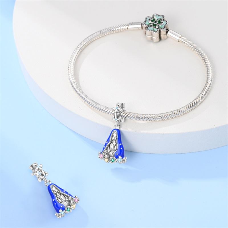 New In Original Charm Copper Poker Charms Bead Fit 3Mm Original Women Bracelet Necklace Diy Fine Jewelry Gift