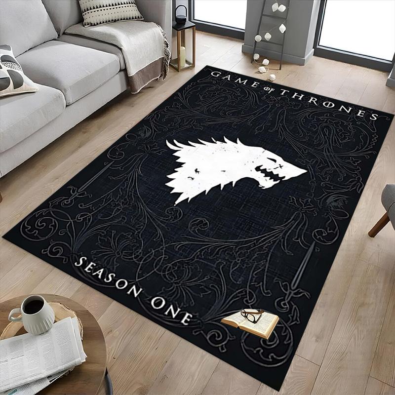 1pc GAME OF THRONES SEASON ONE Carpet Office Rug Mat Home Decor Area Carpet Festival Gift Office desk chair carpet Longlasting Material1107L