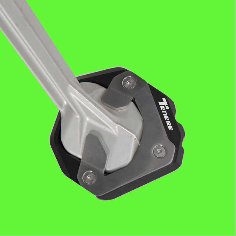 Motorcycle Kickstand Foot Side Stand Extension Pad Support Plate Side Stand Enlarge For Yamaha Tenere 700 Tenere700 2019 2020