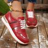 Women Casual Sports Shoes 2026 Large Size Thick Bottom Women Sneakers Lace-Up Low-Top Leisure Shoes Comfortable Platform Shoes