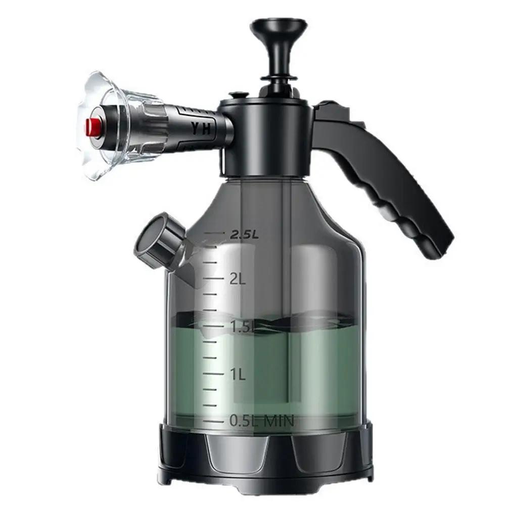 

3L Hand Pump Foam Sprayer of Nozzle Hand Pneumatic Cannon Car Foam Bottle Snow Foam Wash Spray Window Car Cleanin W9N1 чёрный