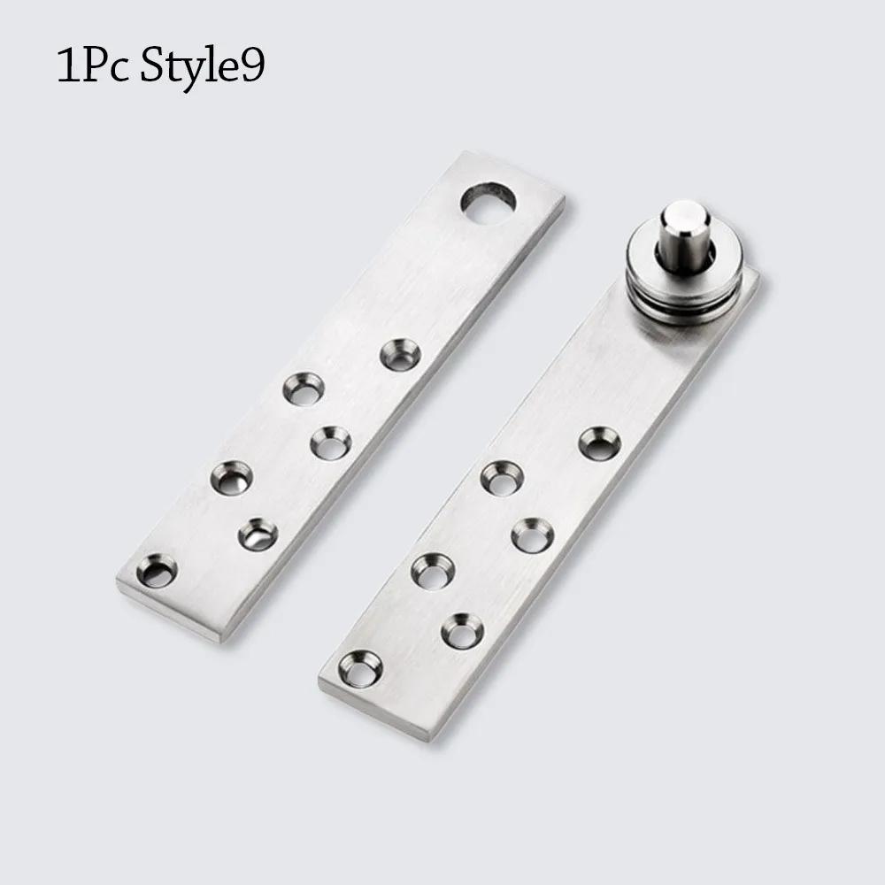 Stainless Steel Door Pivot Hinge 64mm-150mm 360 Degree Rotation Location Shaft Up and Down Heavy Duty