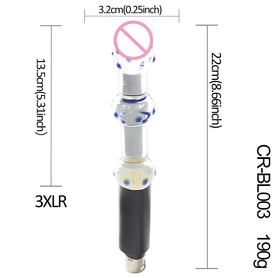 DTSUDU 3XLR Sexmaschine Zubehör Verlängerungsstange Tube Sexmaschine 3XLR Zubehör Realistische Männliche Masturbationsbecher