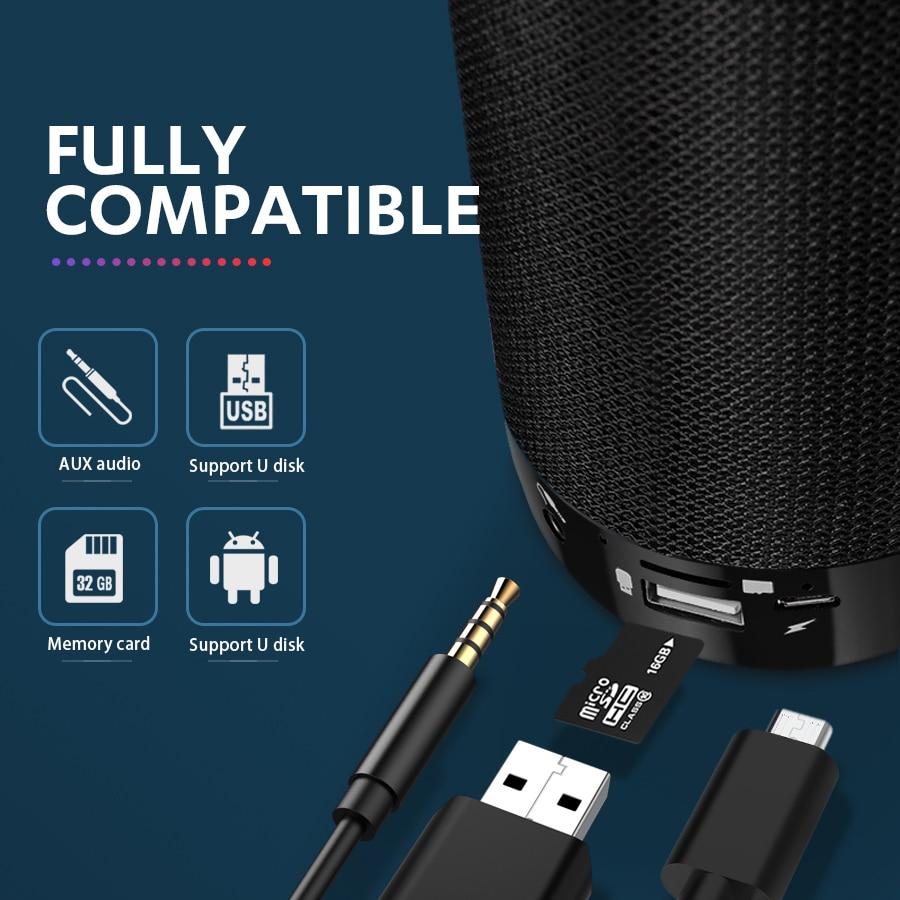 Column Portable Bluetooth Mini Speaker 