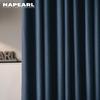 1 Stück NAPEARL Präzisions-Verdunkelungsvorhang 70% Verdunkelung Unifarbener Fensterbehang für Wohnzimmer Schlafzimmer Heimdekoration