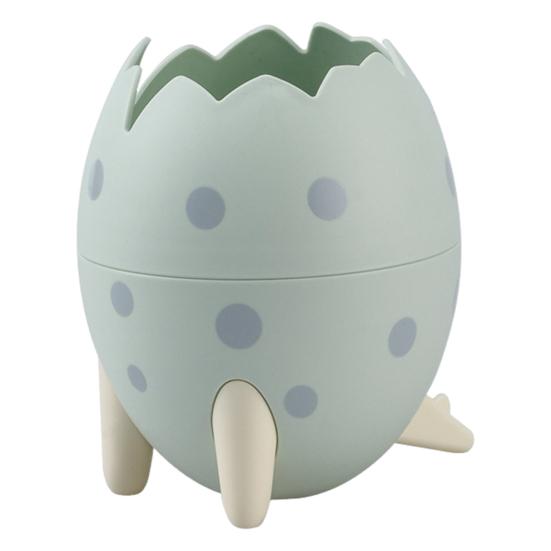Dinosaur Egg Pen Holder Detachable Pen Holder Cute Snail-Shaped Desktop Organizer for Stationery Makeup Brushes Multifunctional Stationery Storage Box