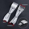 Double Push Button Fold Watch Clasp Deployment Silver Buckle 10 12 14 16 18 20 22mm Watch Strap Band Stainless Steel Accessory