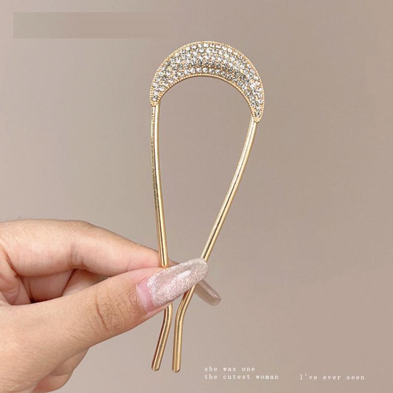 

Жемчужные U-образные палочки для волос с кисточками, женская мода, металлическая заколка для хвостика для девочек, инструменты для укладки, нежные аксессуары для волос