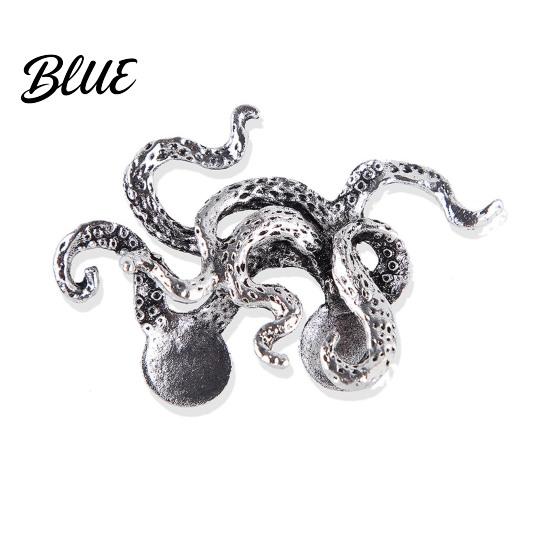 Animal Brooch Unisex Tiger Octopus Design Suit Lapels Lapel Accessory