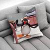 Penguin P-Pingu Funny Throw Pillow Case For 50X50Cm 40X40Cm 55X55Cm 45X45Cm 30X30Cm Square Bedroom Pillowcase Cover
