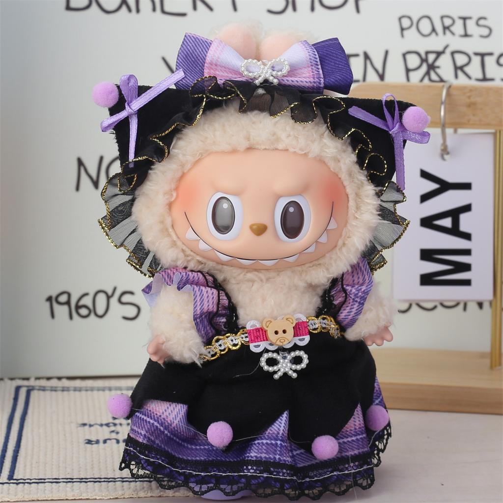 Labubu Baby Clothing Is Compatible with First, Second, and Third Generation 17cm Labubu Dolls