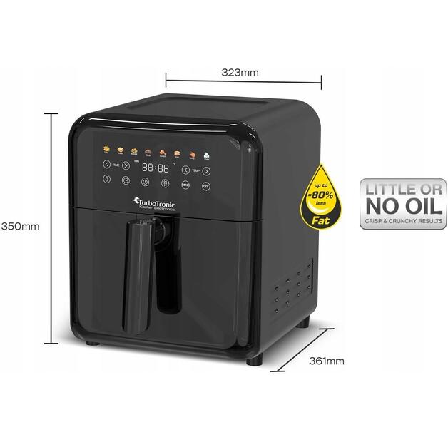 Fritadeira Turbotronic TTAF190 preto
