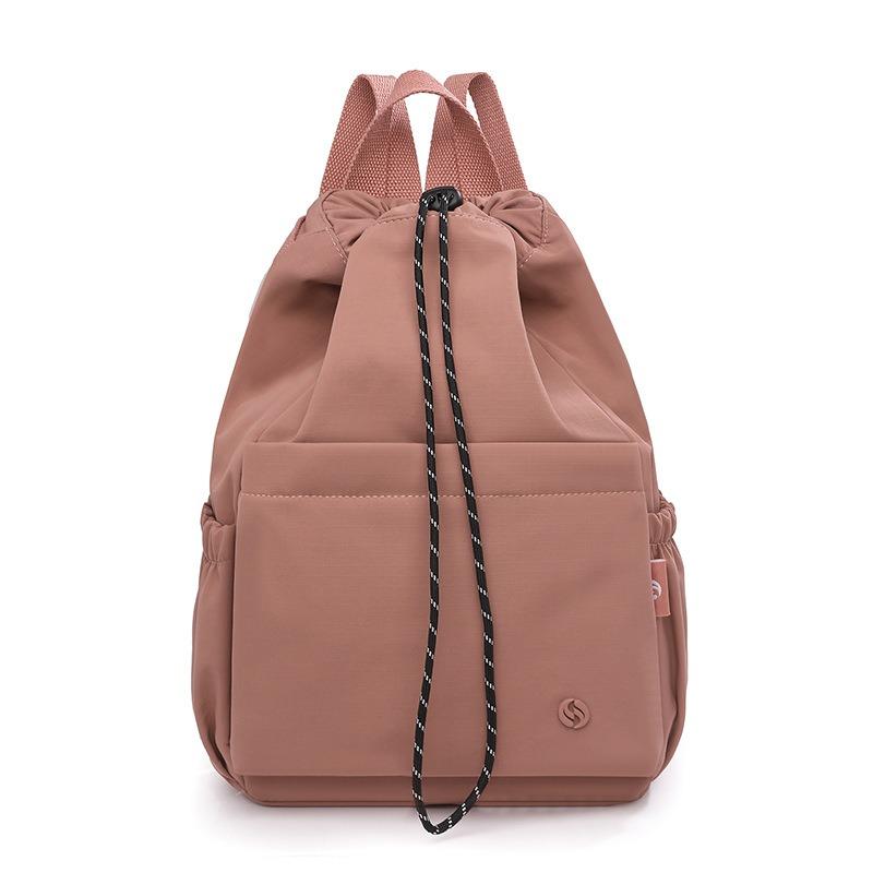 Men's and Women's New Double-shoulder Sports Nylon Bag, Underarm Single Shoulder Light Sports Commuter Rope Storage Bag