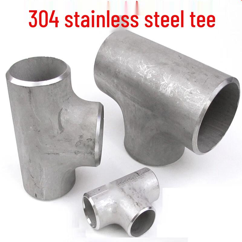 Mingceng 304 Stainless Steel Seamless Welded Tee Pipe Fitting