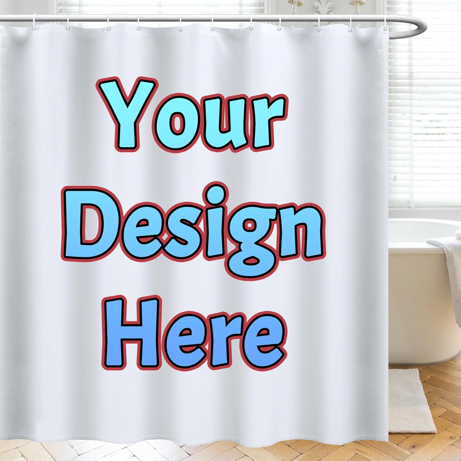 Exquisite Fashion Items Custom Shower Curtain Shower Curtain With Pictures, Shower Curtains Waterproof Bath Curtain For Bathroom