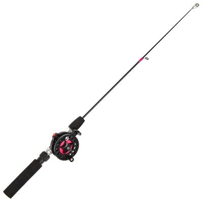 Eis Winter Angelrute mit Rolle Outdoor Klappbar Mini Feeder Teleskop Spinnrute Eisangeln Rute Poles Angelrolle Rollensatz