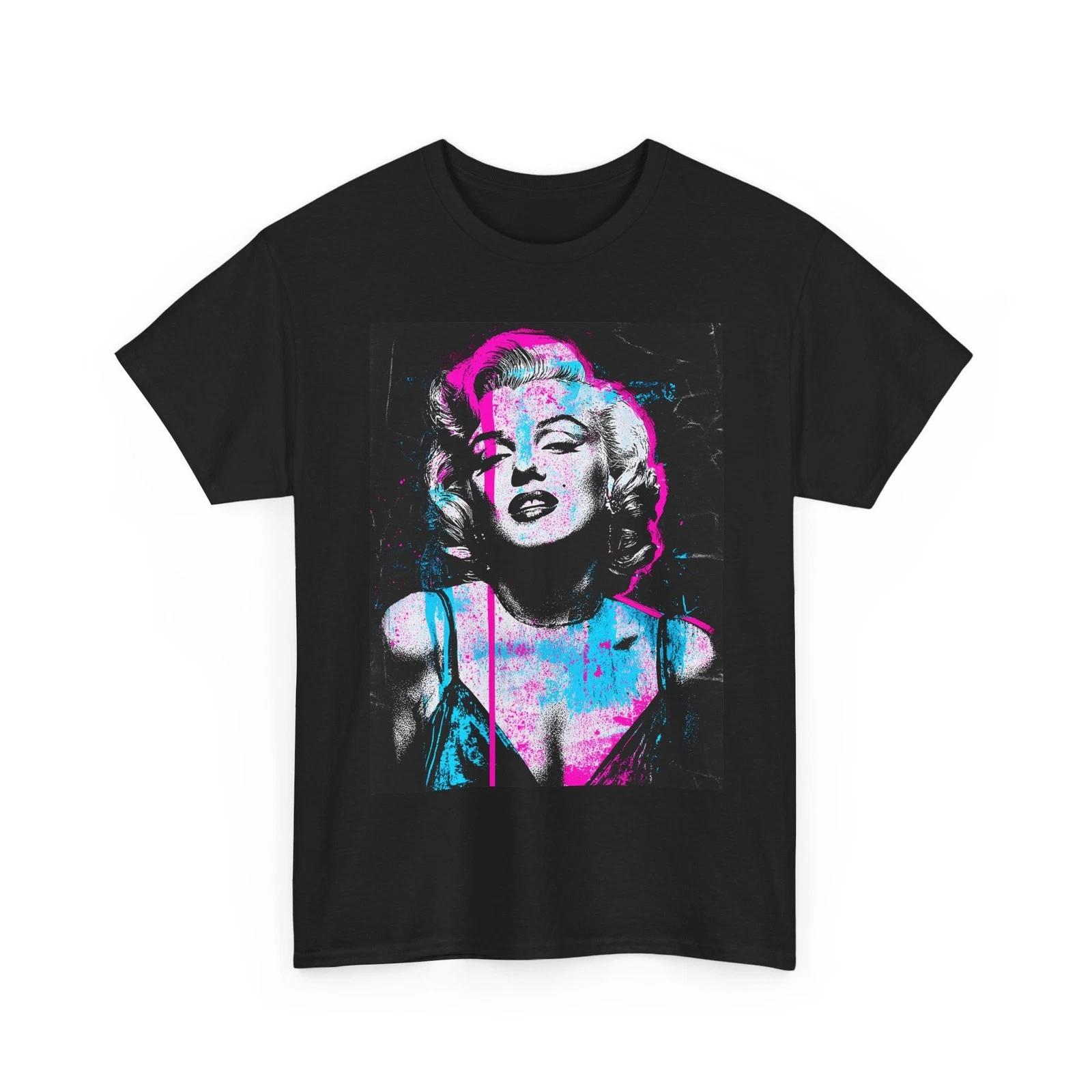 MARILYN MONROE GRUNGE ART Tshirt GIFT MEN WOMEN TEEN GRAFFITI STREET WEAR SHIRT M