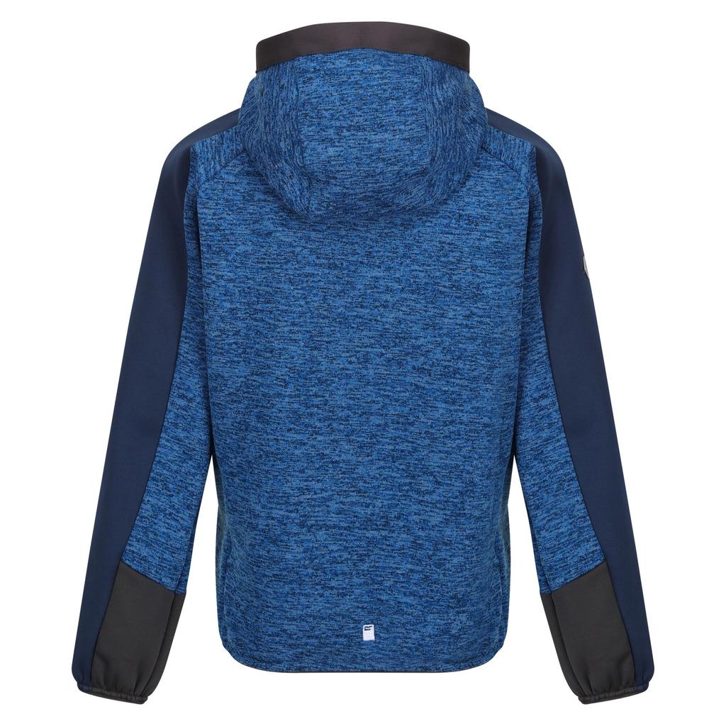 Regatta Childrens/Kids Dissolver VI Marl Fleece Full Zip Hoodie