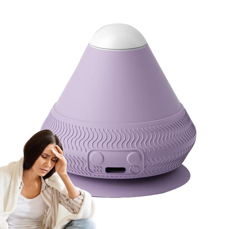 Silicone Massager Ball USB Rechargeable Vibrating Massage Ball Fitness Muscle Waist Back Relaxation Massager For Pain Relief