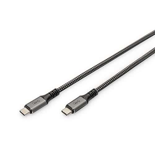 Câble de connexion USB-C - DIGITUS - USB 4.0 - 40 Gbit/s - Power Delivery 3.0 - 8K