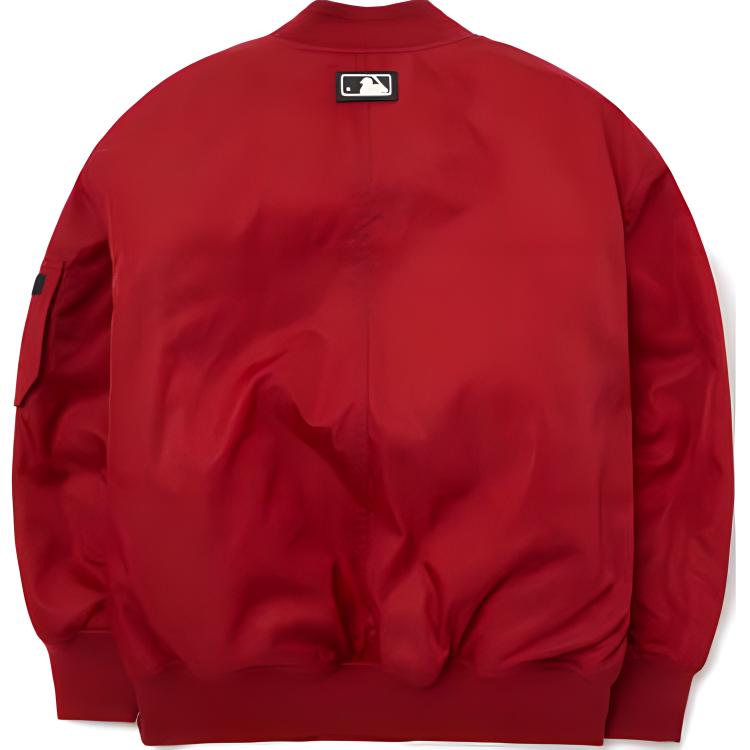 Ny MLB Baseballjakke Herre Burgunder 3AJPB0124-43WIS