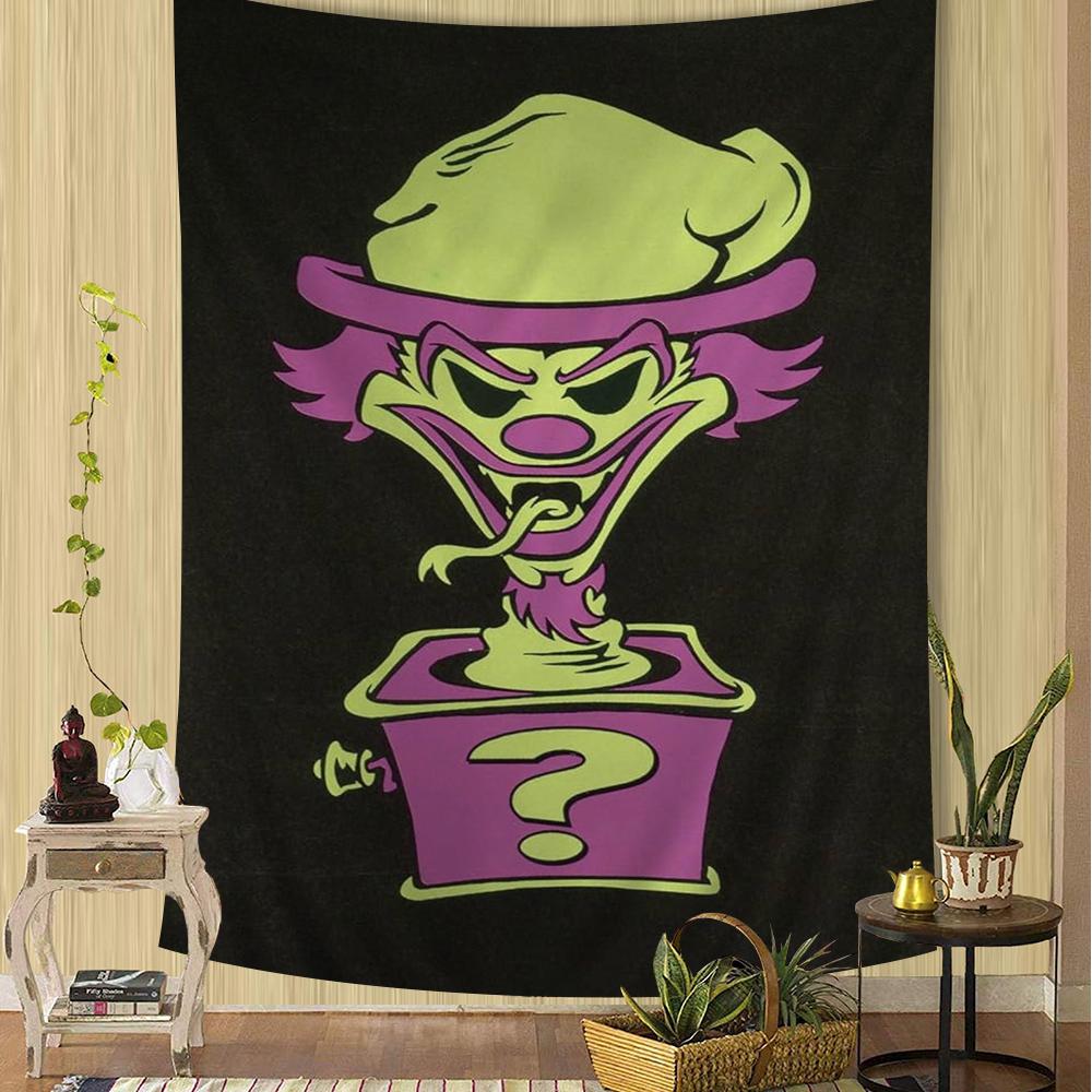 insane clown posse band Tapestry Anime Tapestry Hanging Tarot Hippie Wall Rugs Dorm Wall Hanging Sheets