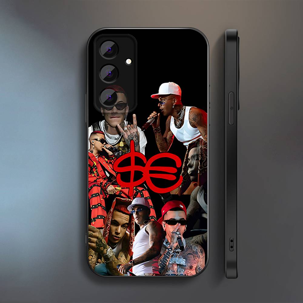 S-Sfera Ebbasta SFE Phone Case For Samsung S 25,24,23,22,30,21,10,9,Ultra,Plus,Lite,FE,4,5 G Soft Black Case