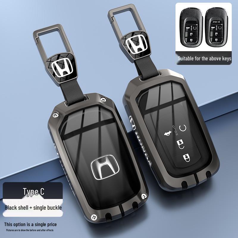 Honda Key Case Compatible with CRV, Civic, Accord, XRV, Vezel, Avancier, Breeze, UR-V, and Spirior Models
