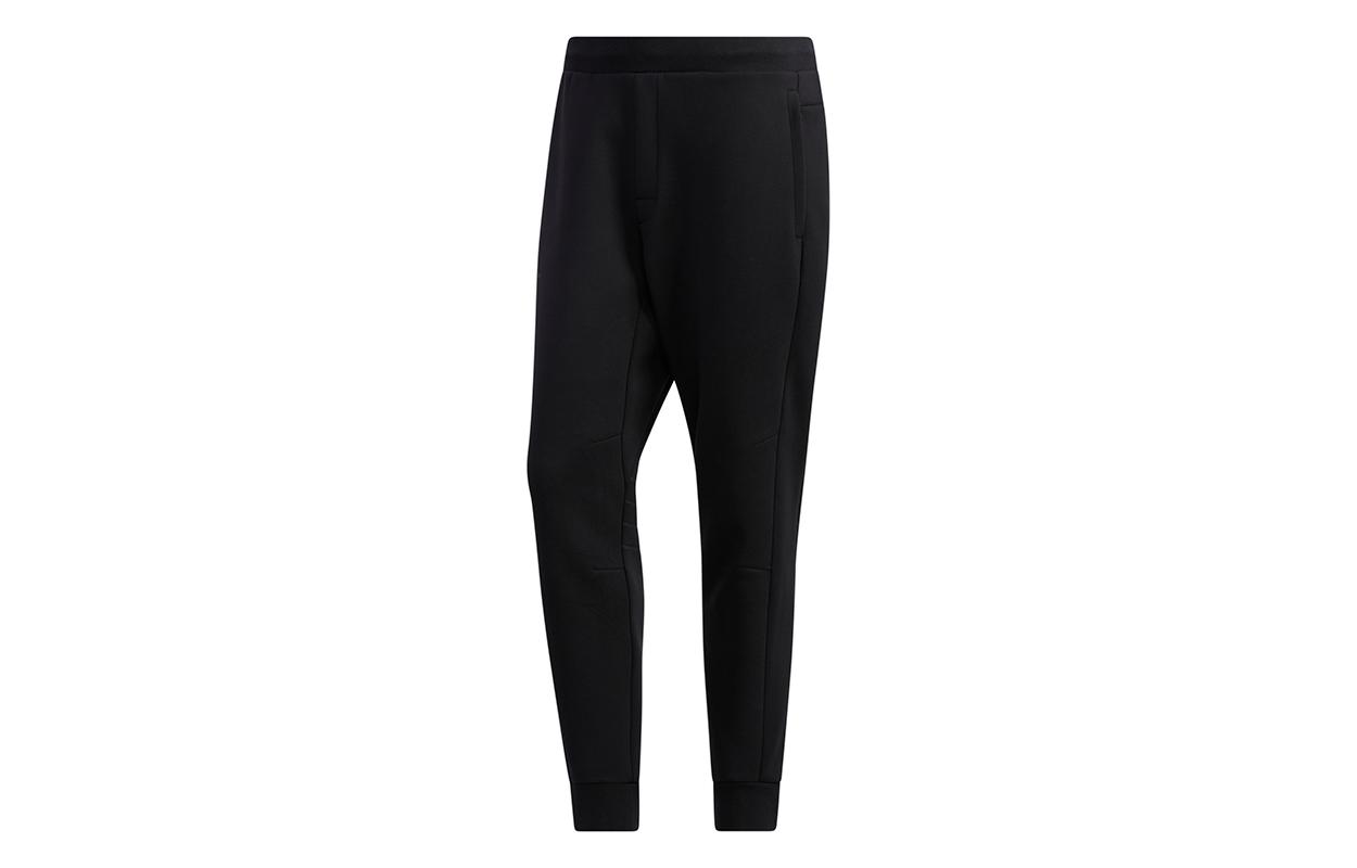 

Adidas Knitted Sweatpants Men s Black Moderate Cuffed Pants GM4412 S