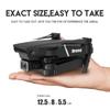 2025 New E88 Air Screen Controlled Lighting Mini Drone 4K Dual Camera Optical Flow Remote Control Aircraft By KBDFA Tech