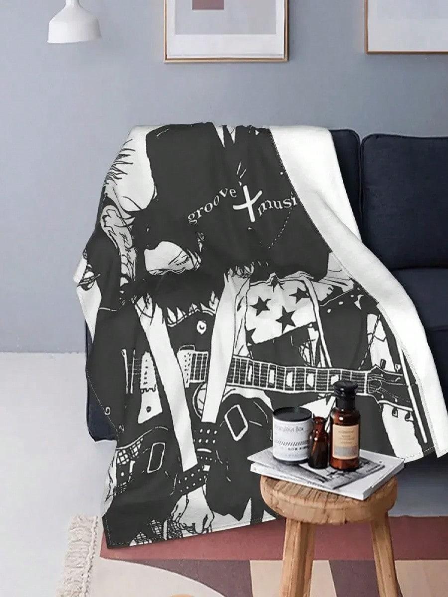 Эй, Нана Аниме Плед Покрывало на Диван Флис Весна Осень Ай Ядзава Многофункциональный Супер Теплый Плед для Дома Путешествий 75X95CM