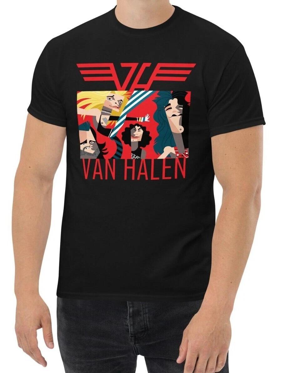 

New Van Halen Men s T Shirt S-3XL Assorted Colors 2XL