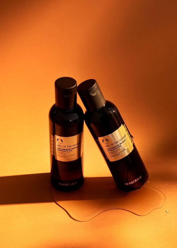 The Body Shop Spa of the World Polynesian Monoi Radiance Oil, for Body and Hair, 200ml