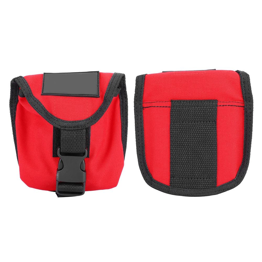 KEEP DIVING 2KG Scuba Diving Weight Belt Pocket with Quick Release Buckle (Red)