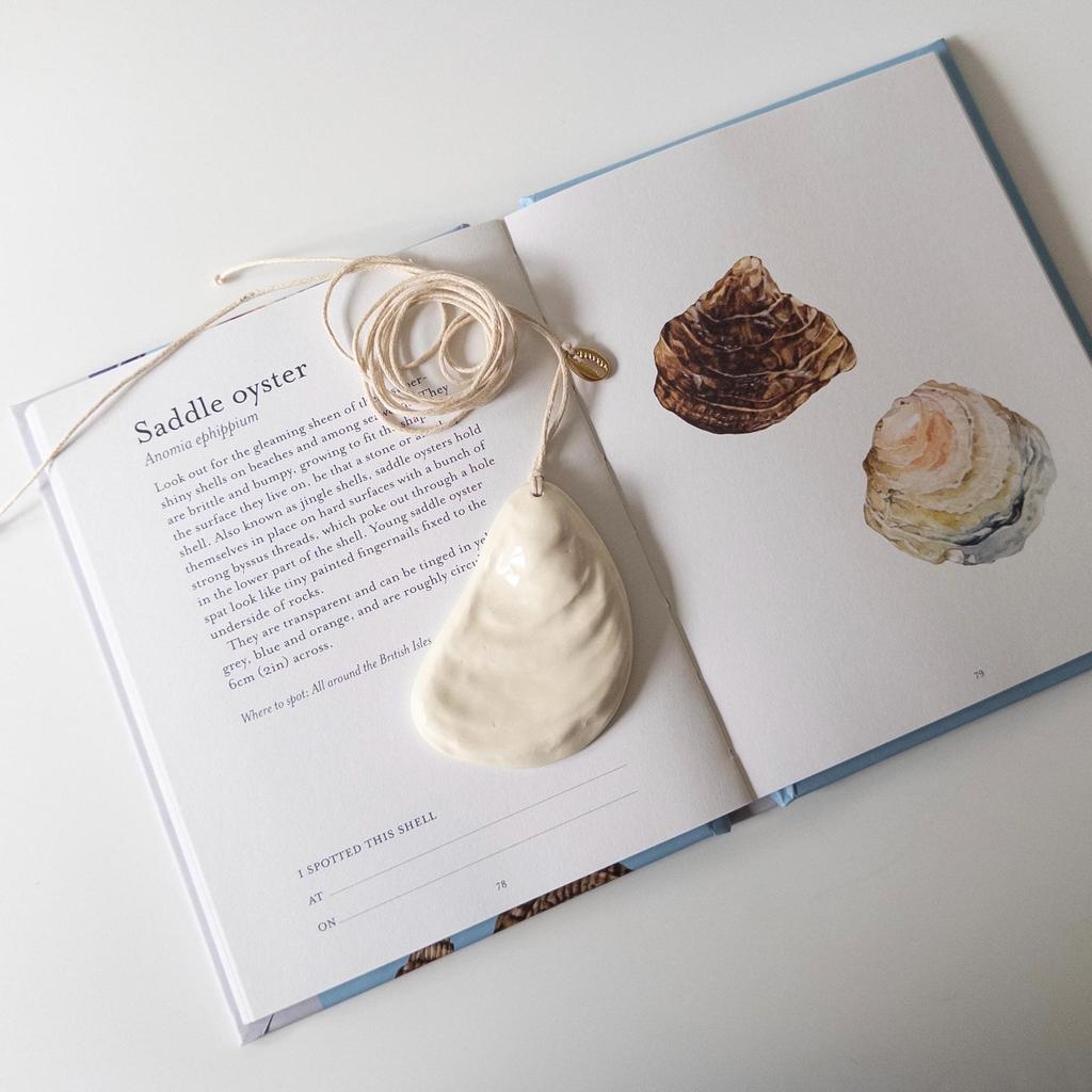 White Irregular Shell Pendant for Beach and Seaside DIY Accessories