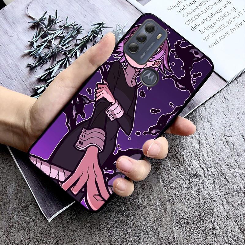 Soul Eater Crona Phone Case For Moto G86 G85 G75 G15 G05 G56 G72 G53 G54 G84 G60 G31 G32 G24  G 5G G Play