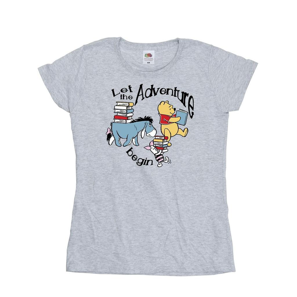 Winnie the Pooh Womens/Ladies Let The Adventure Begin T-Shirt