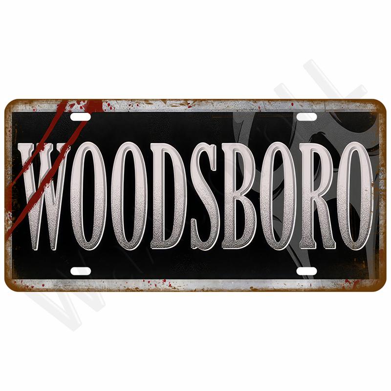 Vintage Metal Plate Tin Sign Plates Bar Retro Metal Sign Wall Art Mural Aesthetic Room Home Decor Items Poster Garage Decoration