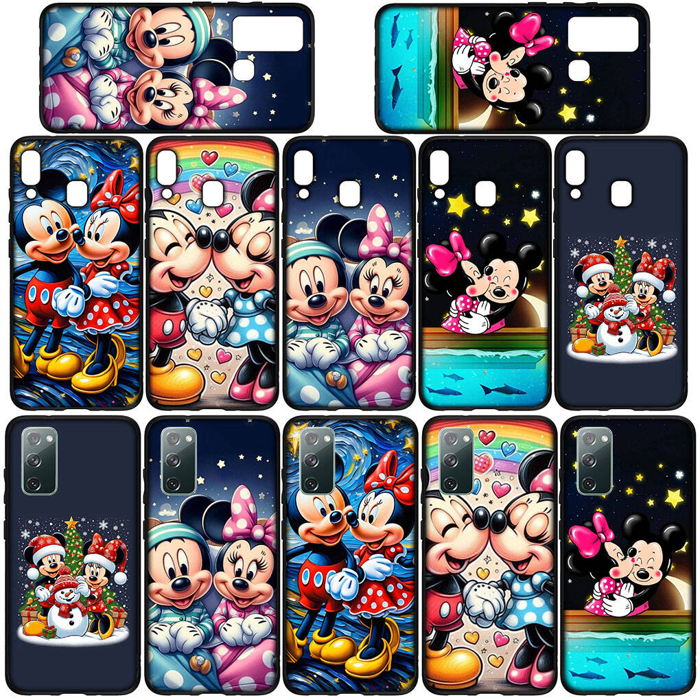 Phone Case for iPhone 17 16 15 Xiaomi Poco F8 F7 X7 X6 M8 C85 C75 C71 Redmi Note 14 13 12 11 Pro Max A3 A4 14C 13C 15C Lovely New Mickey Mouse Minnie
