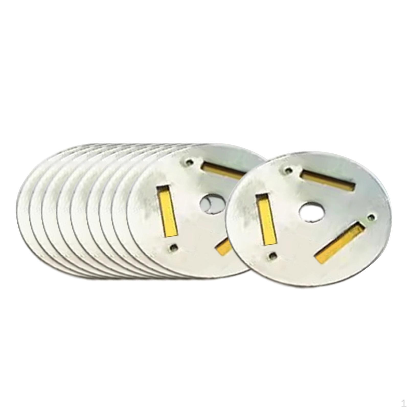 

10x Свисток для чайника для свистящих чайников для плиты Звуковые чипы Детали для чайника Нержавеющая сталь