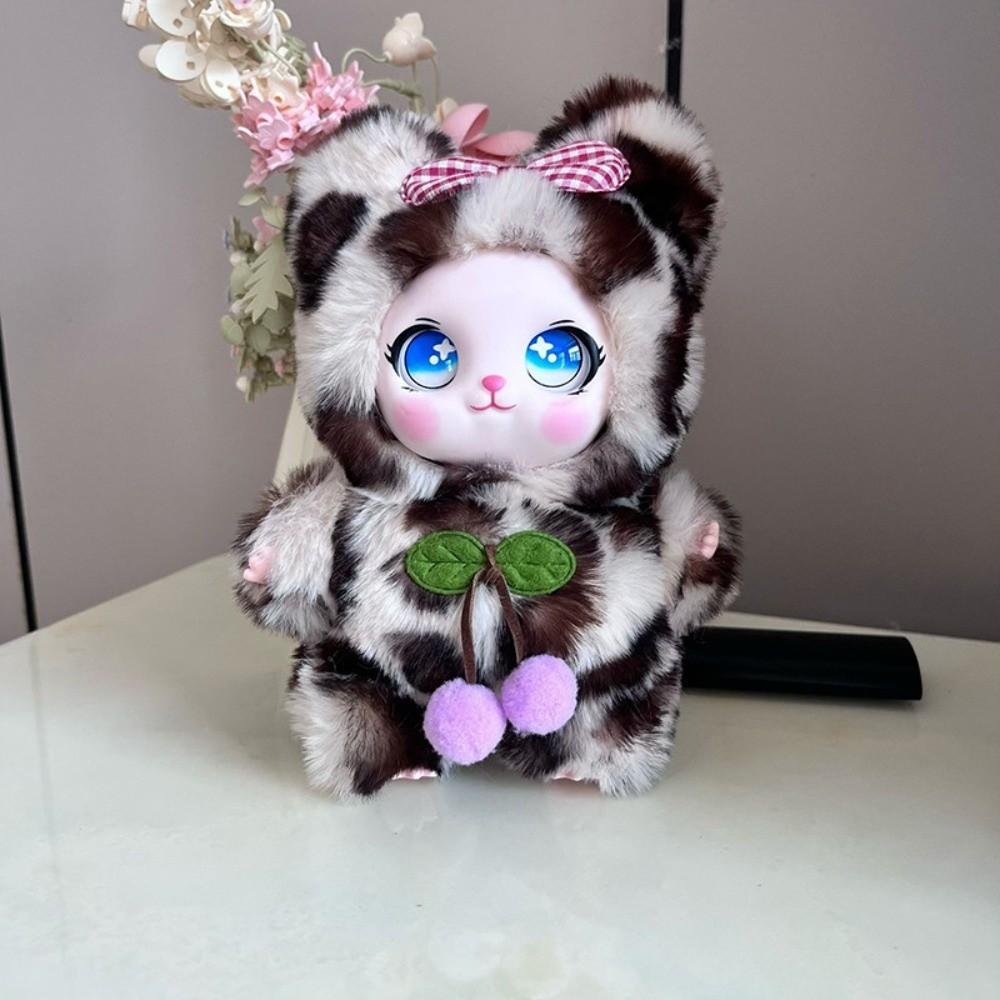Vinyl Face Stuffed Animal Bag Charm Cute Stuffed Kawaii Plush Pendant Gift For Women