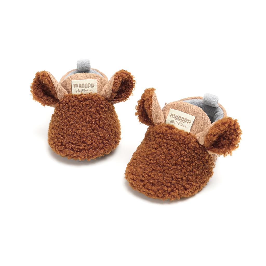 Sapatos de bebê recém-nascido engatinhando menino menina pantufas de cordeiro tênis pré-andador