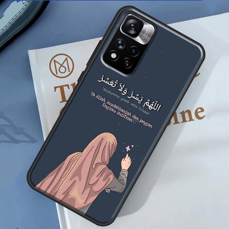Lyrics Quotes Islamic Case For Xiaomi Redmi 13C 10C 12C 14C Redmi Note 14 13 Pro 12 11 9 10 9S 10S 11S 12S Cover