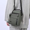 Men's Crossbody Bag - Multi-Compartment Business Shoulder Bag with Adjustable Strap, Compact Design for Travel & Everyday Use