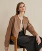 210Edit Women'S Vegetable Vegan Leather Blouson_Ze1Jp532_Scm