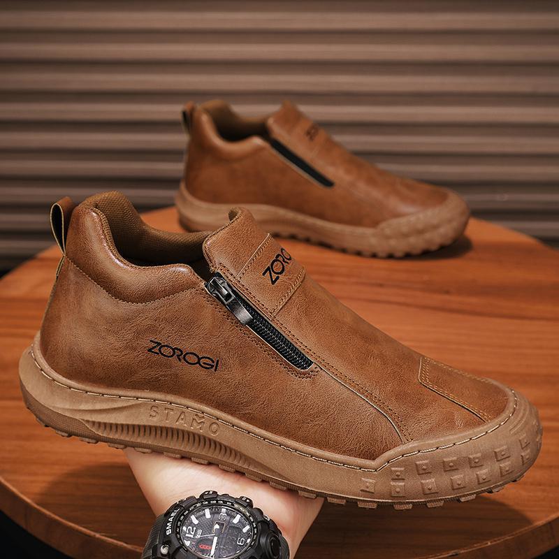 

Мужская повседневная обувь для отдыха на открытом воздухе Кожаные туфли Кроссовки 44 хаки